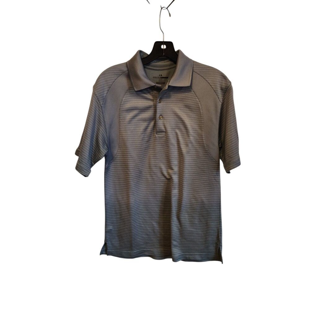 Men's Grand Slam Grey Golf Polo